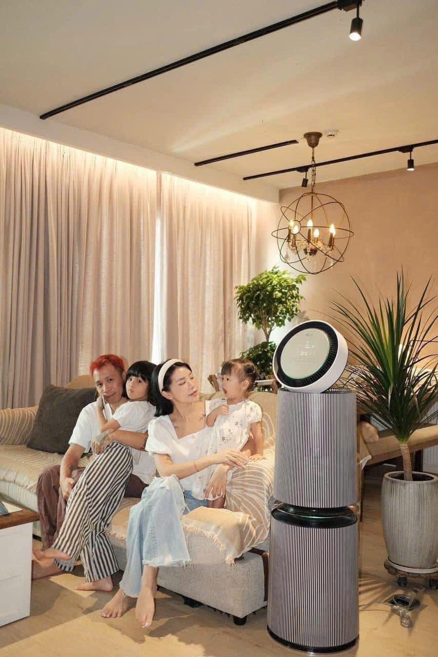 Lọc không khí LG 2 tầng  Alpha pet As10GDBYO