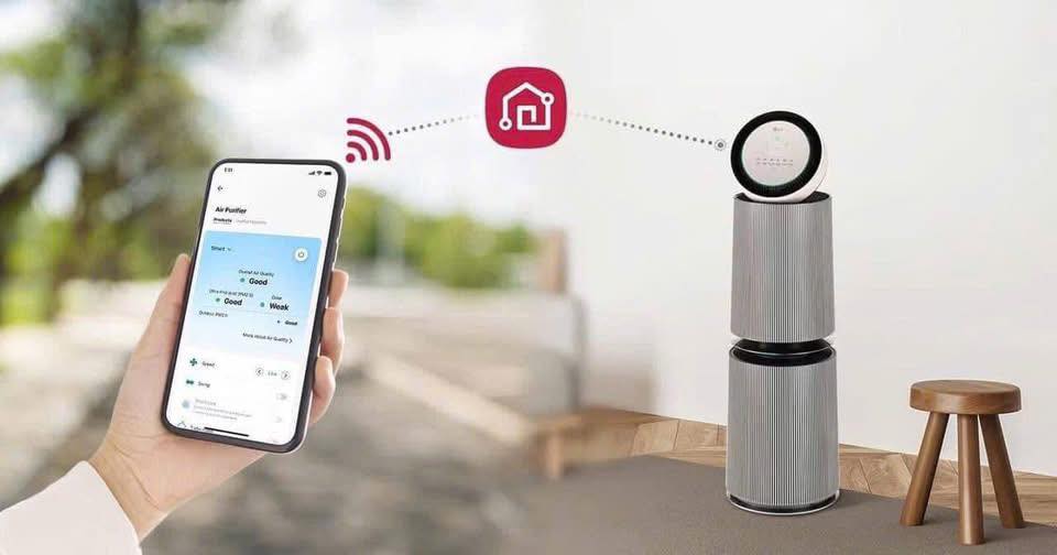 Lọc không khí LG 2 tầng  Alpha pet As10GDBYO