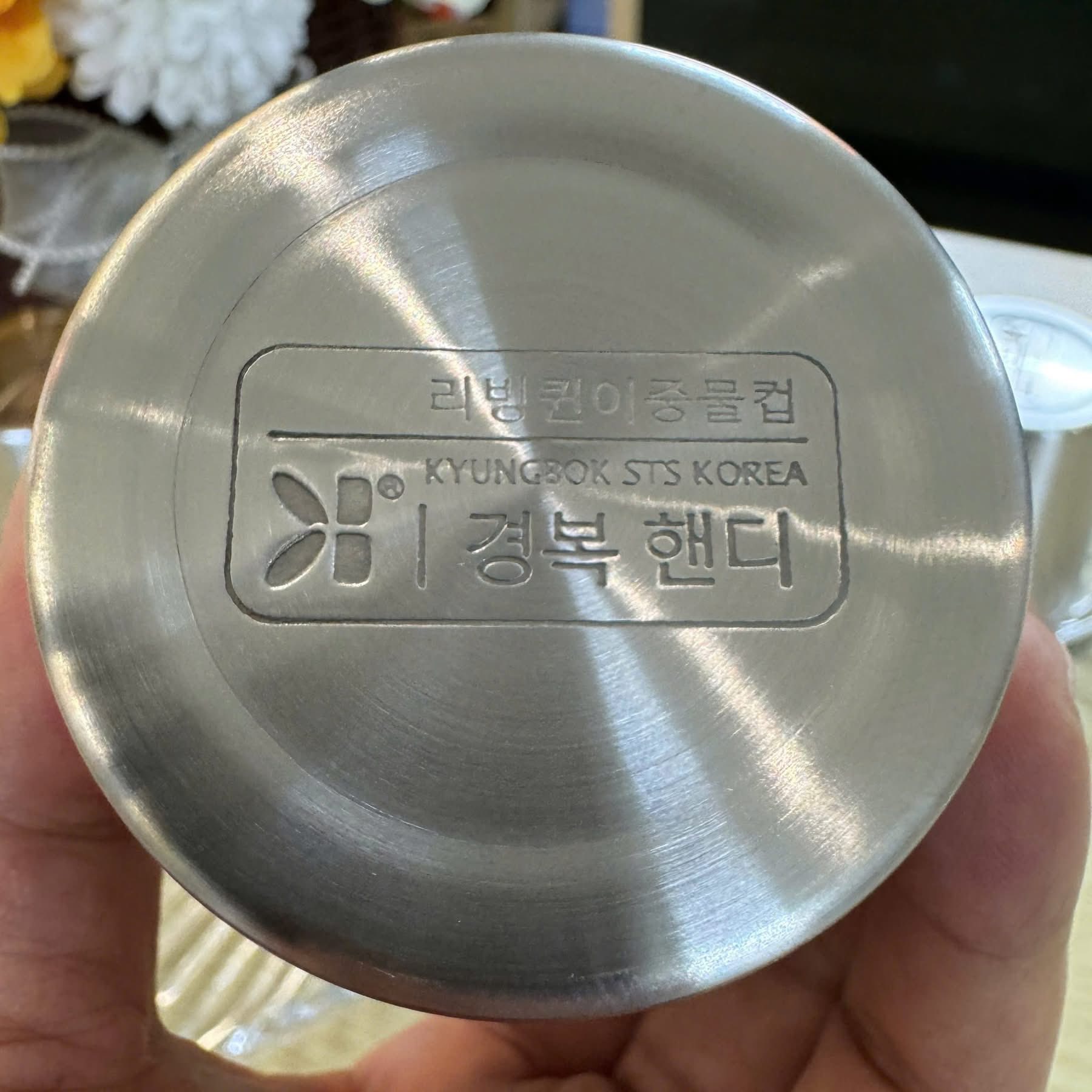 SET 8 CỐC INOX HÀN QUỐC