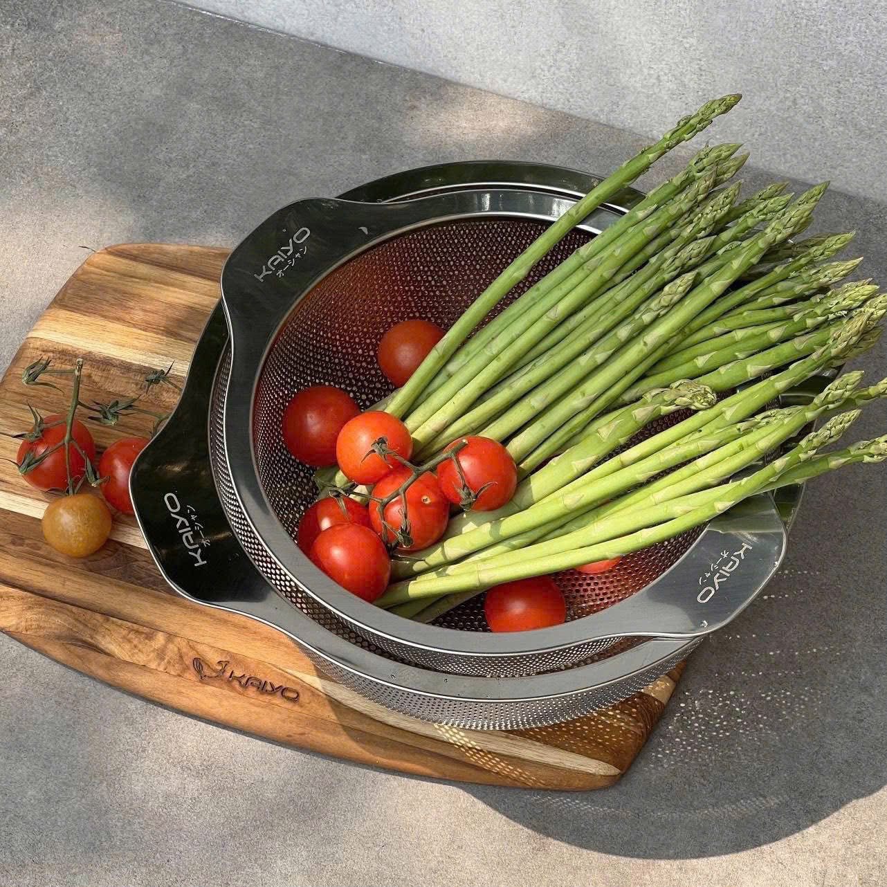 Bộ tô kèm rổ inox kaiyo