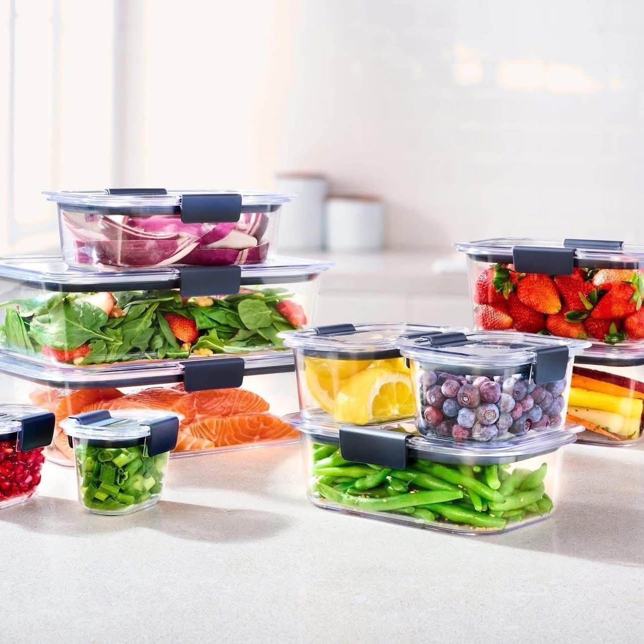 SET HỘP ĐỰNG THỰC PHẨM RUBBERMAID BRILLIANCE