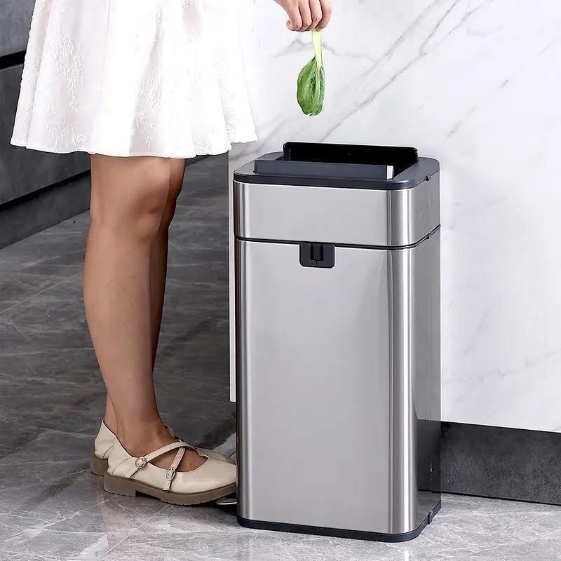 THÙNG RÁC INOX ELPHECO CAO CẤP