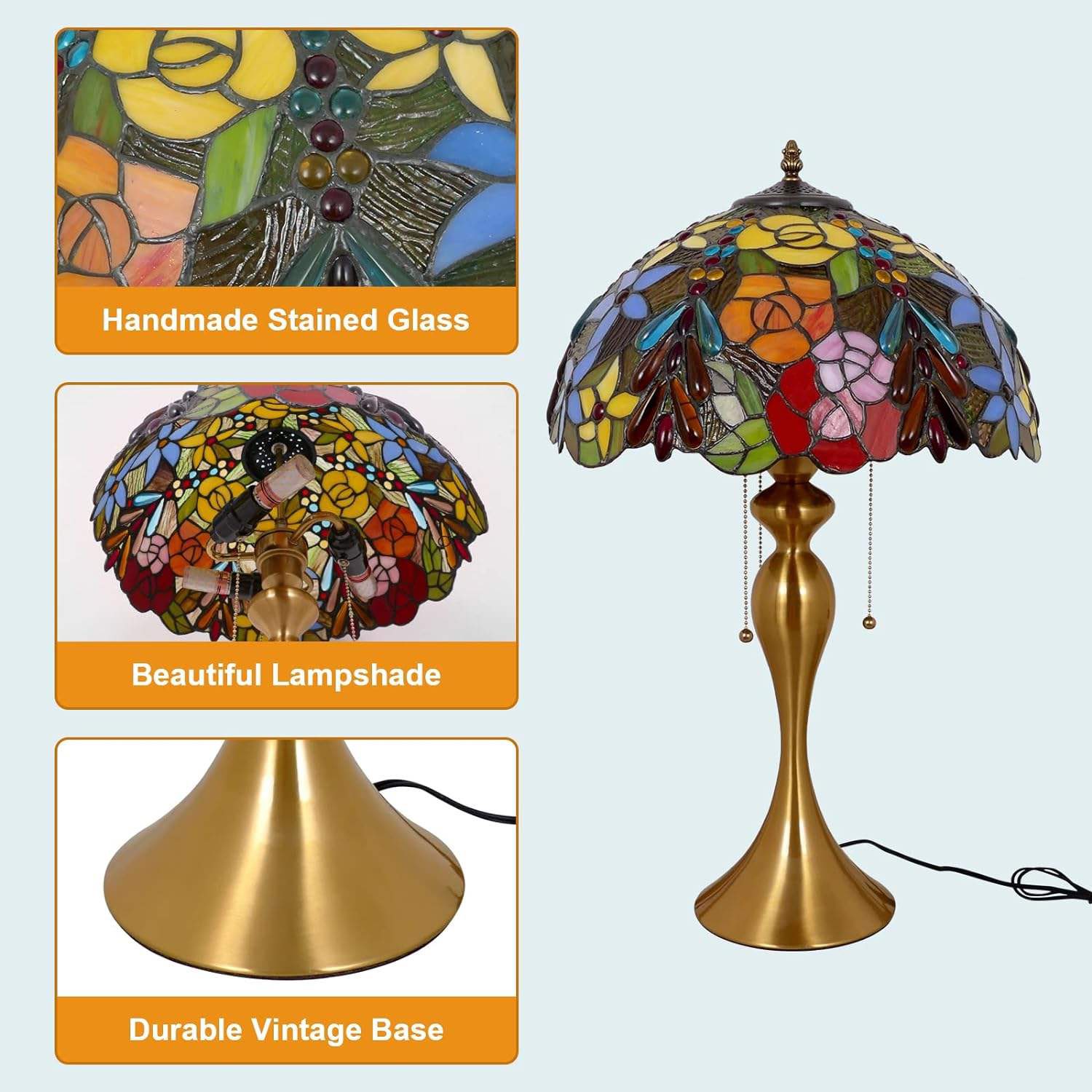 Chiếc đèn quý tộc Tiffany – Phong cách Châu Âu