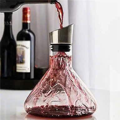 Bình Decanter Pha Lê Có Vòi Sục Khí