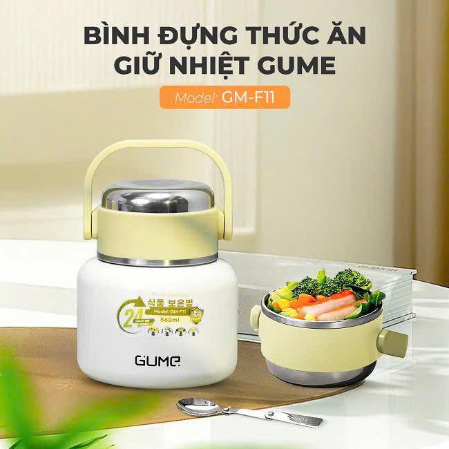 BÌNH ĐỰNG THỨC ĂN GIỮ NHIỆT GUME