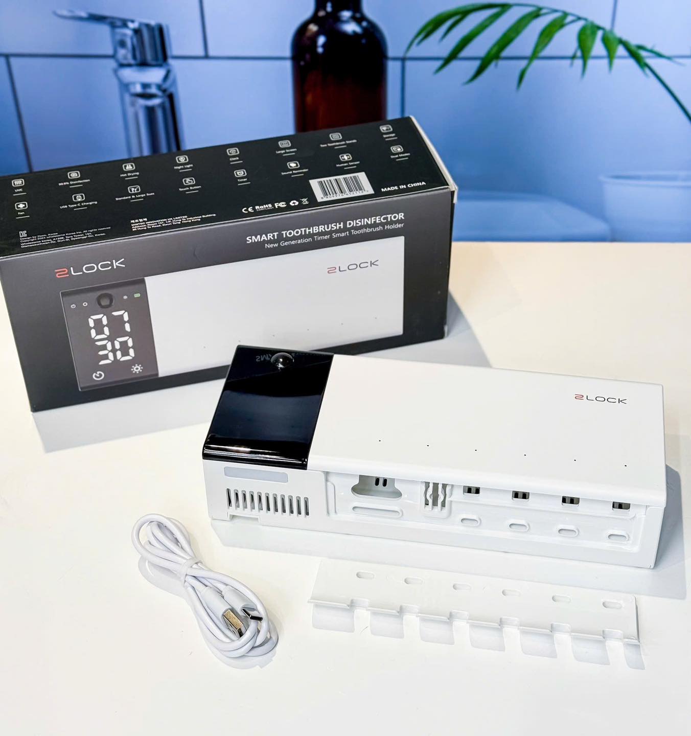 Máy Tiệt Trùng & Sấy Bàn Chải 2LOCK Korea