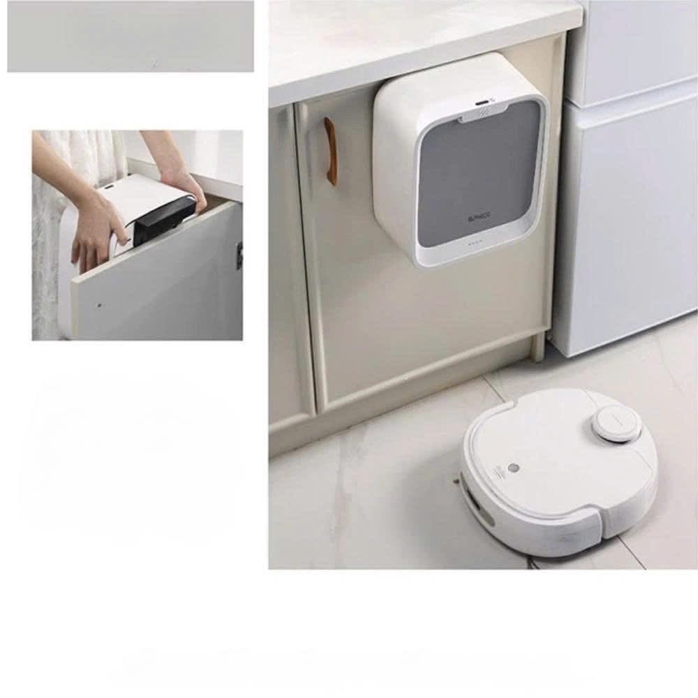 Thùng rác cảm biến treo tủ bếp thông minh Elpheco CASA - 7L