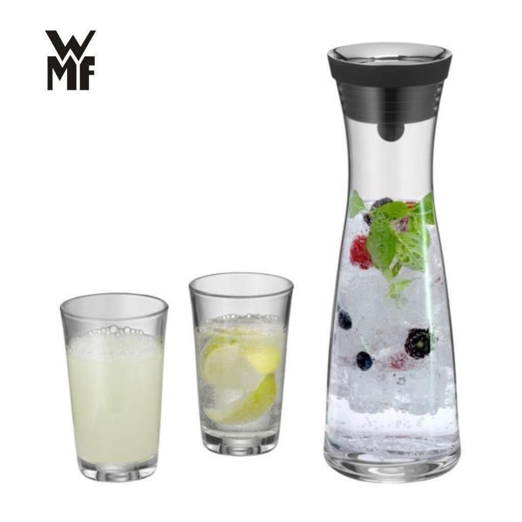 SET BÌNH + 4 CỐC THỦY TINH WMF BASIC