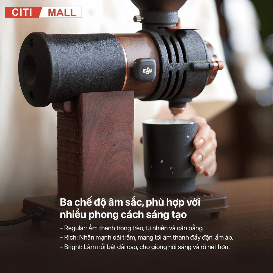 DJI Mic 3 - Micro Thế Hệ Mới 2026 tại citimall x giga việt nam 08