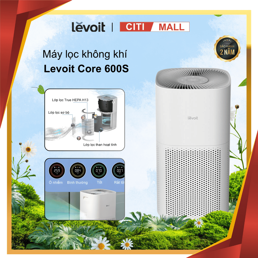 Levoit Core 600S - Máy Lọc Không Khí 2026