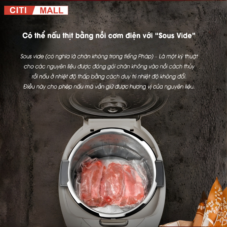 CUCKOO CRP-DHAS069FW - NỒI CƠM ĐIỆN CAO TẦN 2026 tại Citimall 05
