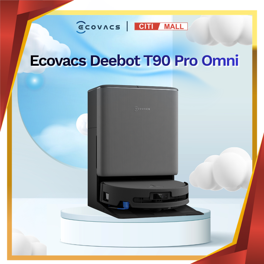 Ecovacs T90 Pro Omni - Robot Hút Bụi Lau Nhà 2026 tại Citimall 01