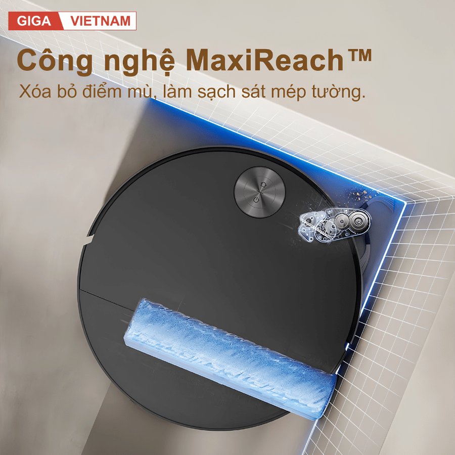 Mova S70 Roller - Robot Hút Bụi Lau Sàn 2026 tại Giga Việt Nam 05