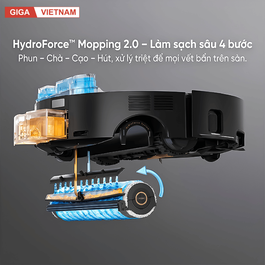 MOVA Z70 Ultra Roller - Robot Hút Bụi Lau Nhà 2026 tại Giga Việt Nam 04