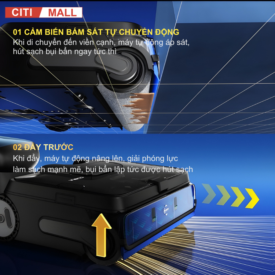Tineco Station S9 Artist- Máy Hút Bụi Lau Nhà 2026 tại Citimall 07