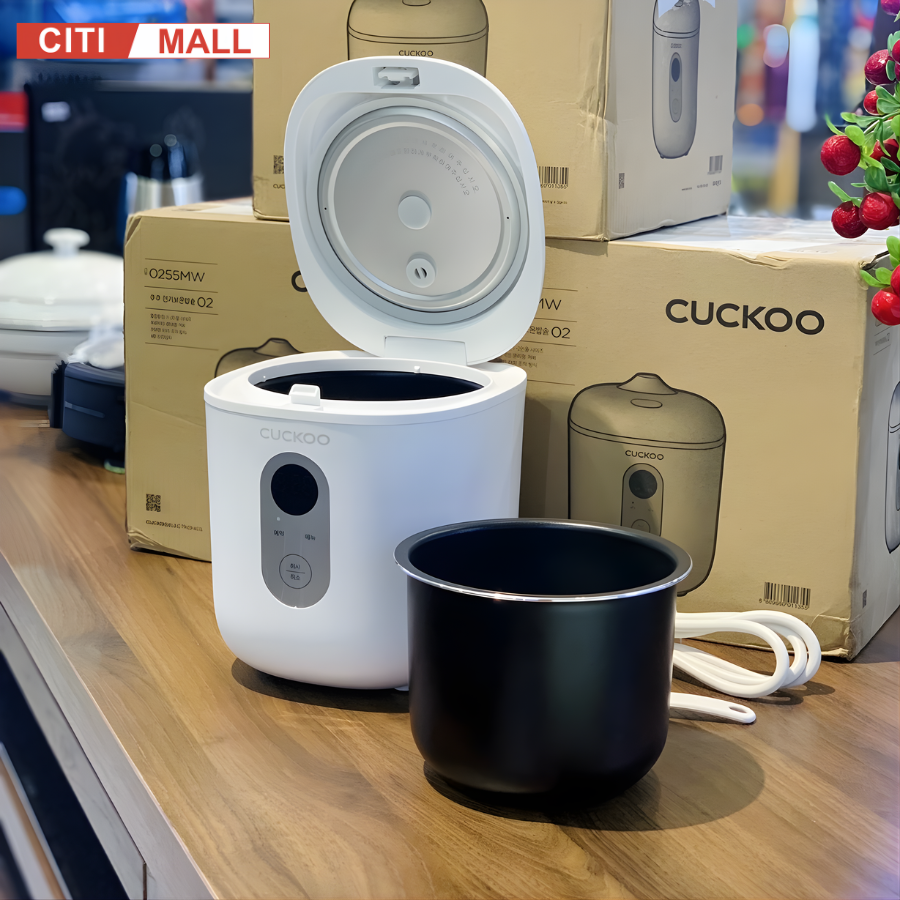 Cuckoo CR-0255MW - Nồi Cơm Điện Mini Cuckoo 2026 tại Citimall 07