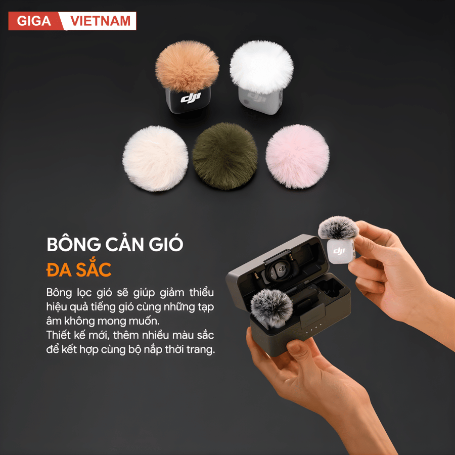 DJI Mic Mini 2 - Micro Thế Hệ Mới 2026 tại Citimall x Giga Việt Nam 018