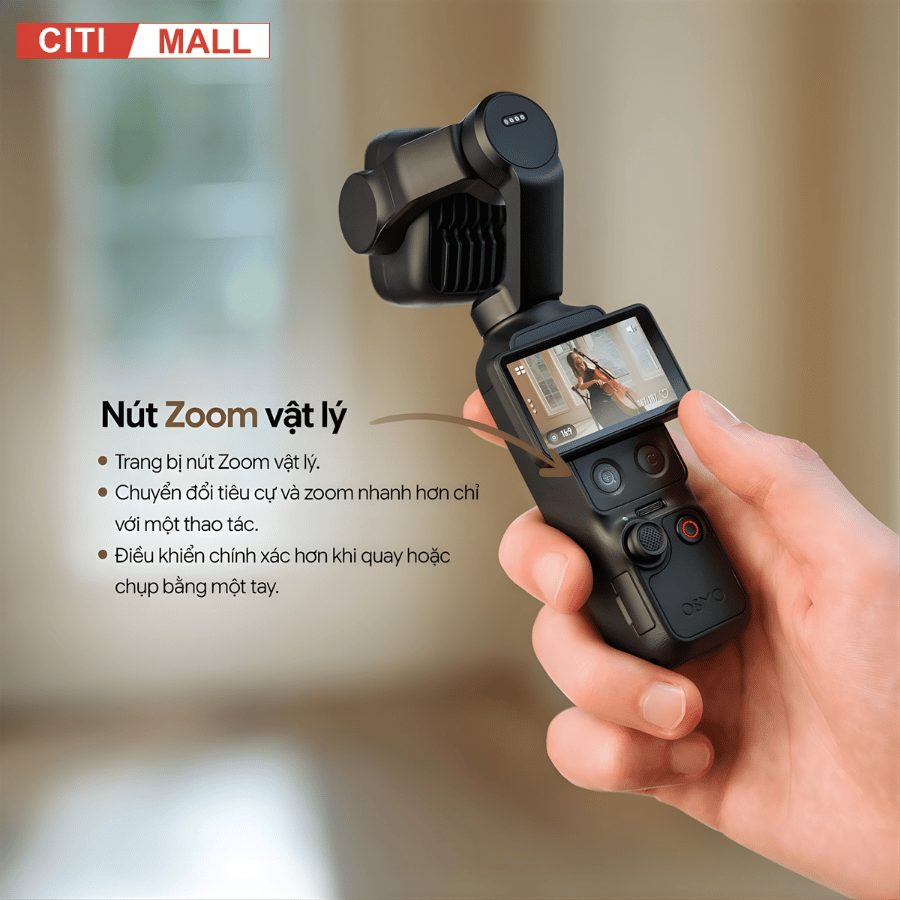 DJI Osmo Pocket 4P - Camera Thế Hệ Mới 2026 tại Citimall x Giga Việt Nam 17