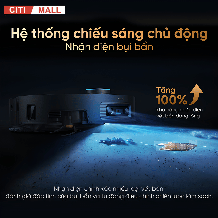 Dreame X60 Ultra Extreme - Robot Hút Bụi Lau Nhà 2026 tại Citimall 08