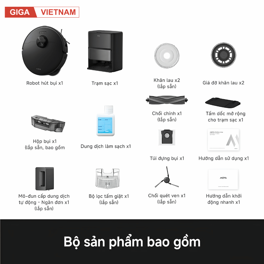 MOVA P70 Pro Ultra - Robot Hút Bụi Lau Nhà 2026 tại Giga Việt Nam 11