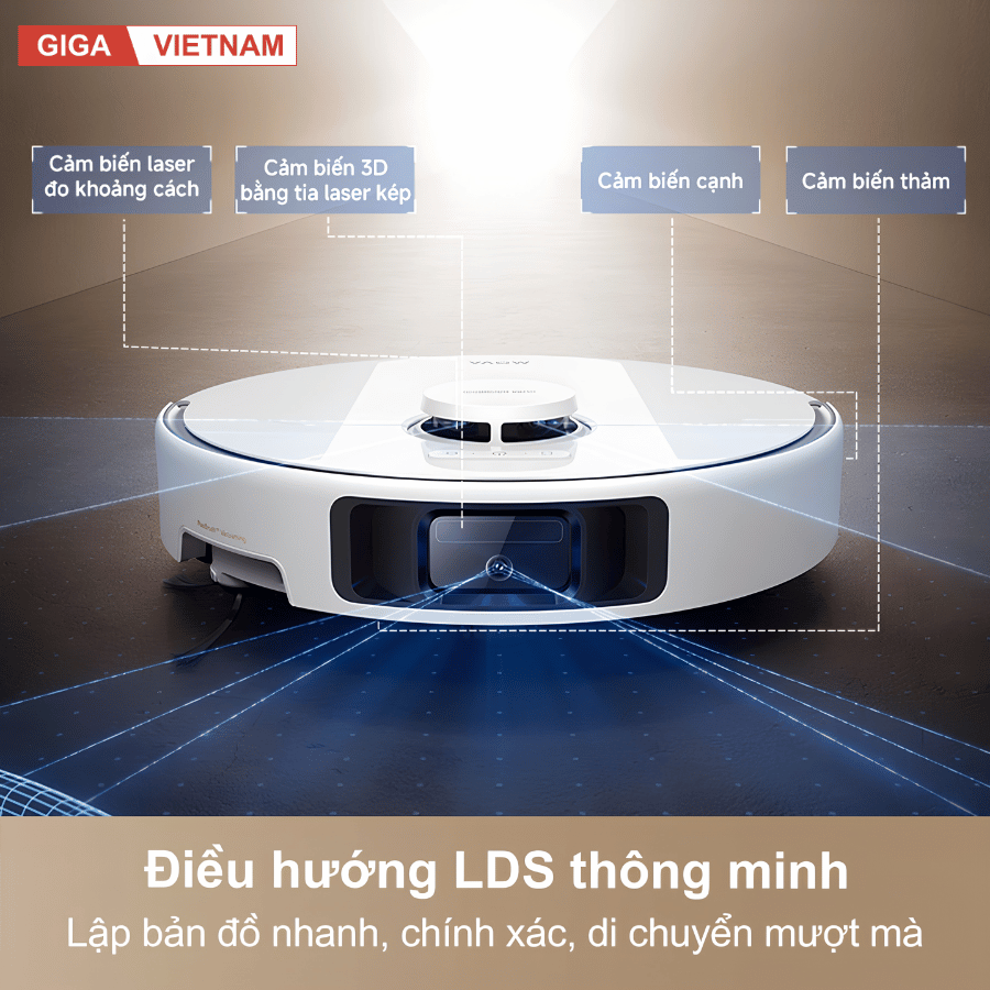 Mova P50 Ultra - Robot Hút Bụi Lau Nhà 2026 tại Giga Việt Nam 08