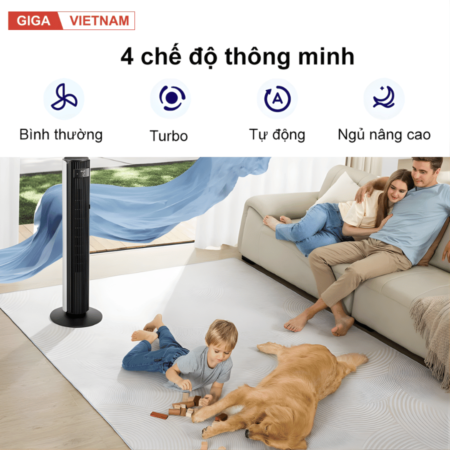 Levoit Classic 42 Inches - Quạt Tháp Điều Hòa 2026 tại citimall x giga việt nam 03