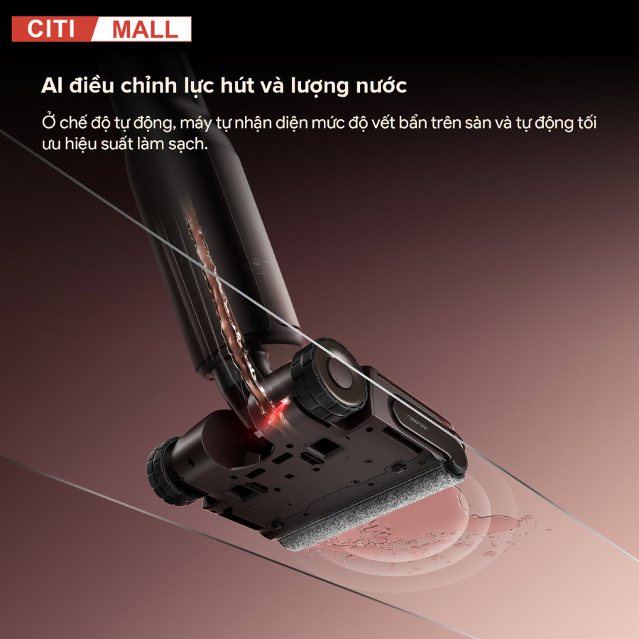 Roborock F25 Pro Turbo - Máy Hút Bụi Lau Sàn tại Citimall 13