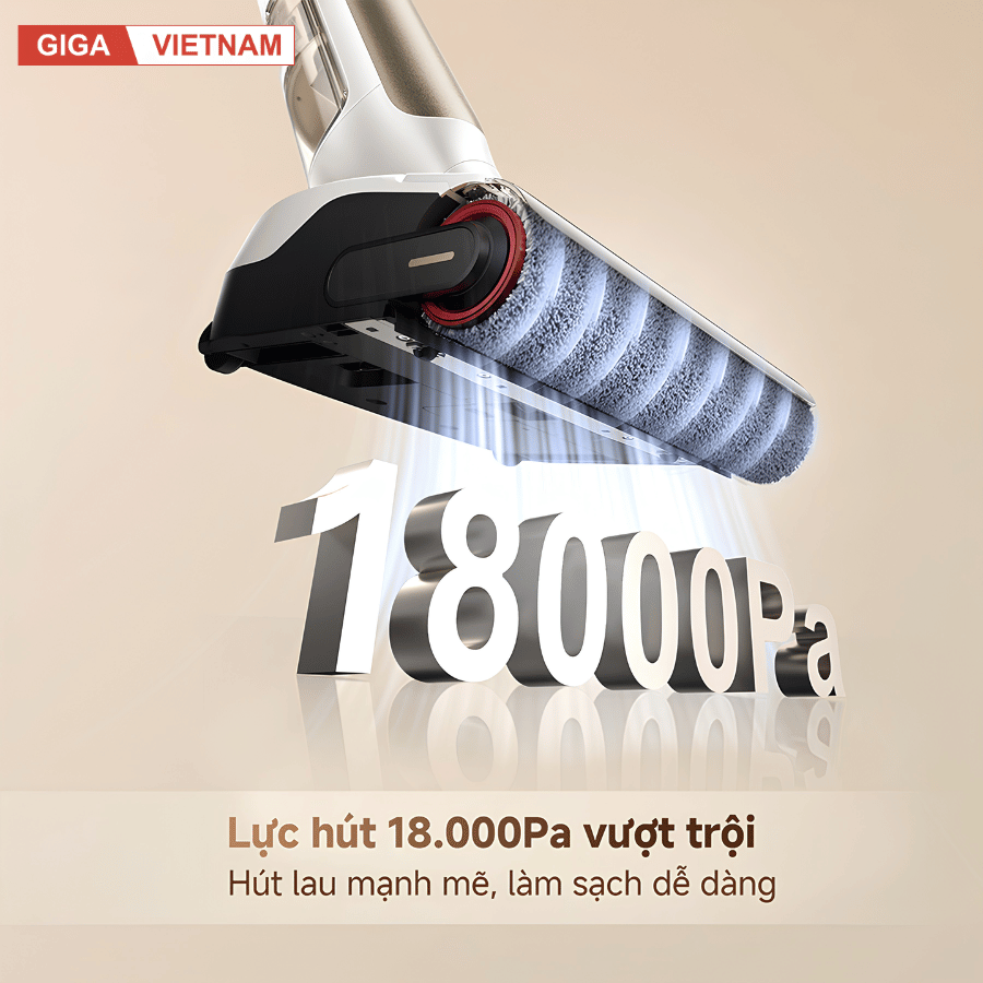 Mova M10 - Máy Hút Bụi Lau Sàn Cầm Tay 2026 tại Giga Việt Nam x Vua Nhà Bếp Đức 03