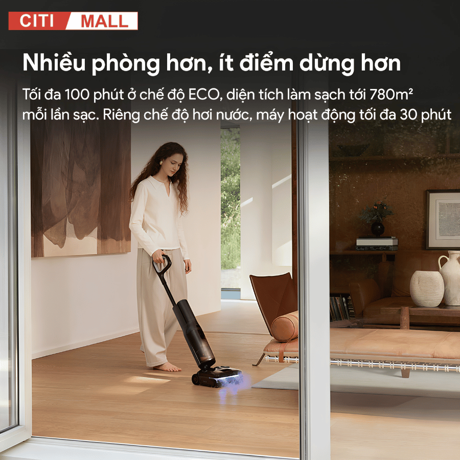 Roborock F25 Ultra Steam Gen 2 - Máy Hút Bụi Lau Sàn 2026 tại Citimall 08