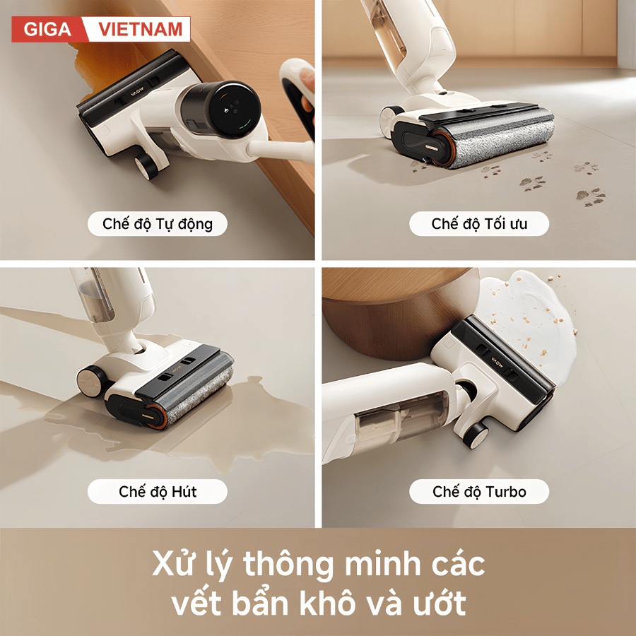Mova K30 - Máy Hút Bụi Lau Sàn Cầm Tay 2026 tại Giga Việt Nam x Vua Nhà Bếp Đức 07