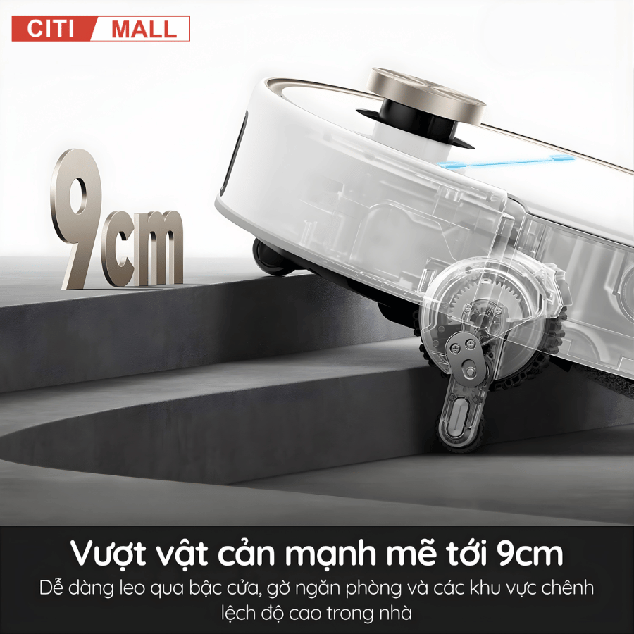 Mova V70 Ultra Complete - Robot Hút Bụi Lau Sàn 2026 tại Giga Việt Nam x Citimall 05