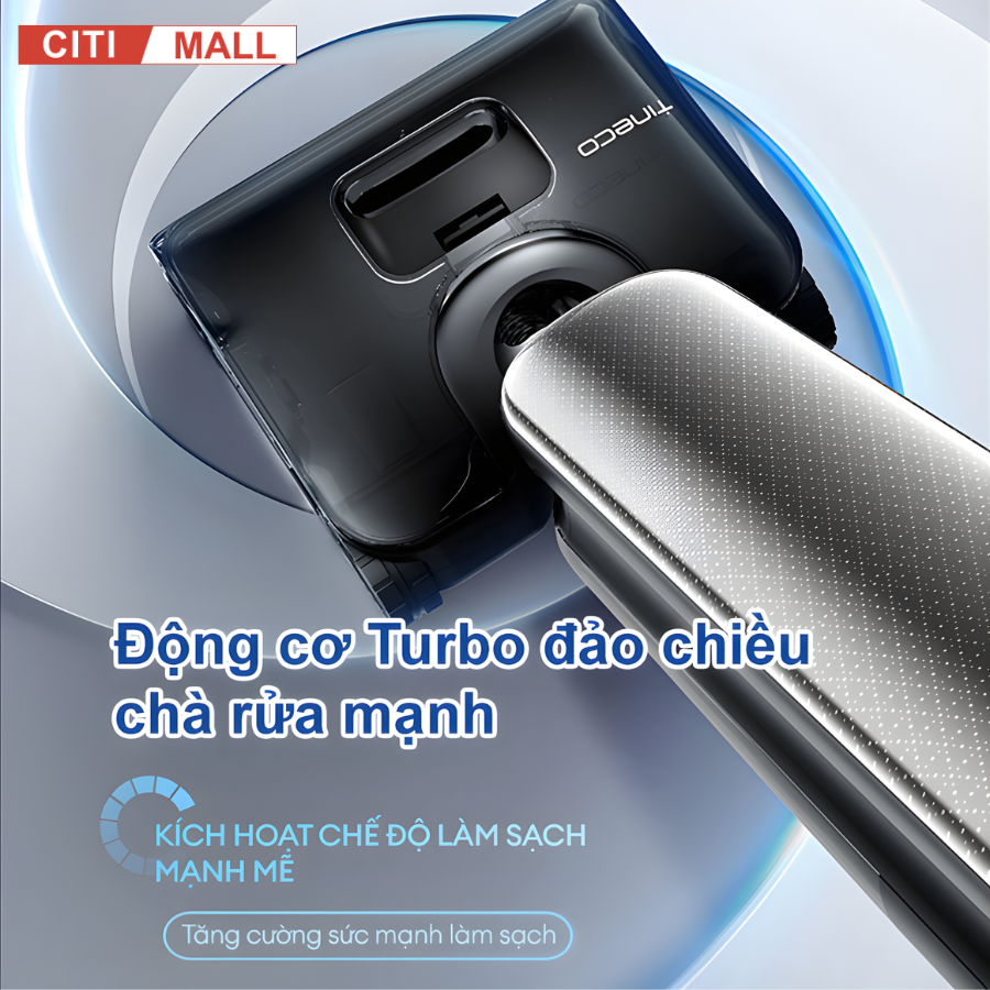 Tineco FLOOR ONE S9 Artist Steam Pro- Máy Hút Bụi Lau Nhà 2026 tại Citimall 09