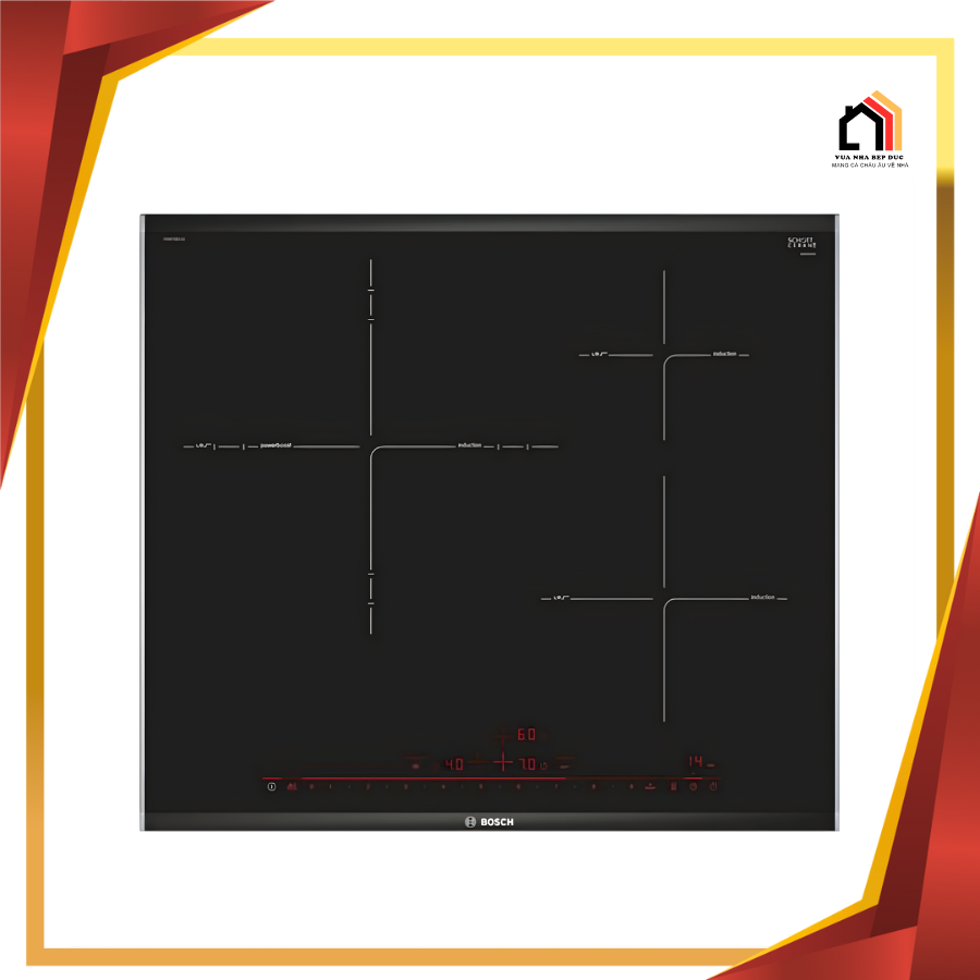 Bosch PID675DC1E Seri 8 - Bếp từ 3 vùng nấu 2026