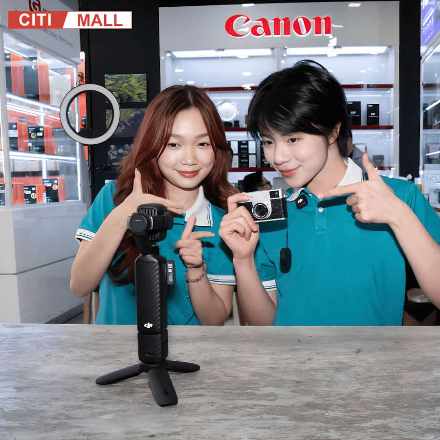 DJI Osmo Pocket 4P - Camera Thế Hệ Mới 2026 tại Citimall x Giga Việt Nam 24
