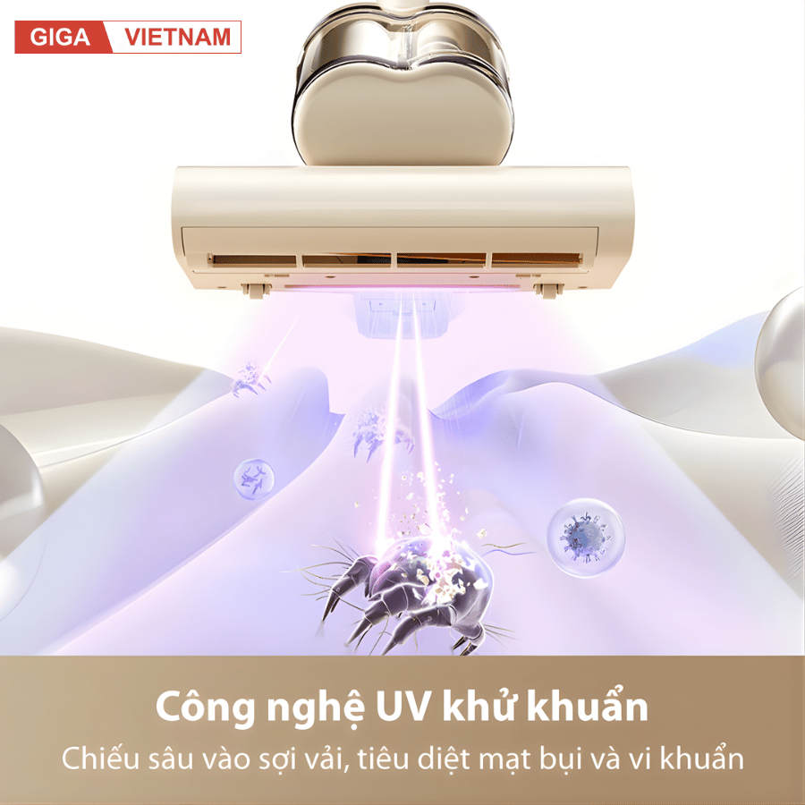 Mova D10 Max - Máy Hút Bụi Giường Nệm 2026 tại Giga Việt Nam 07