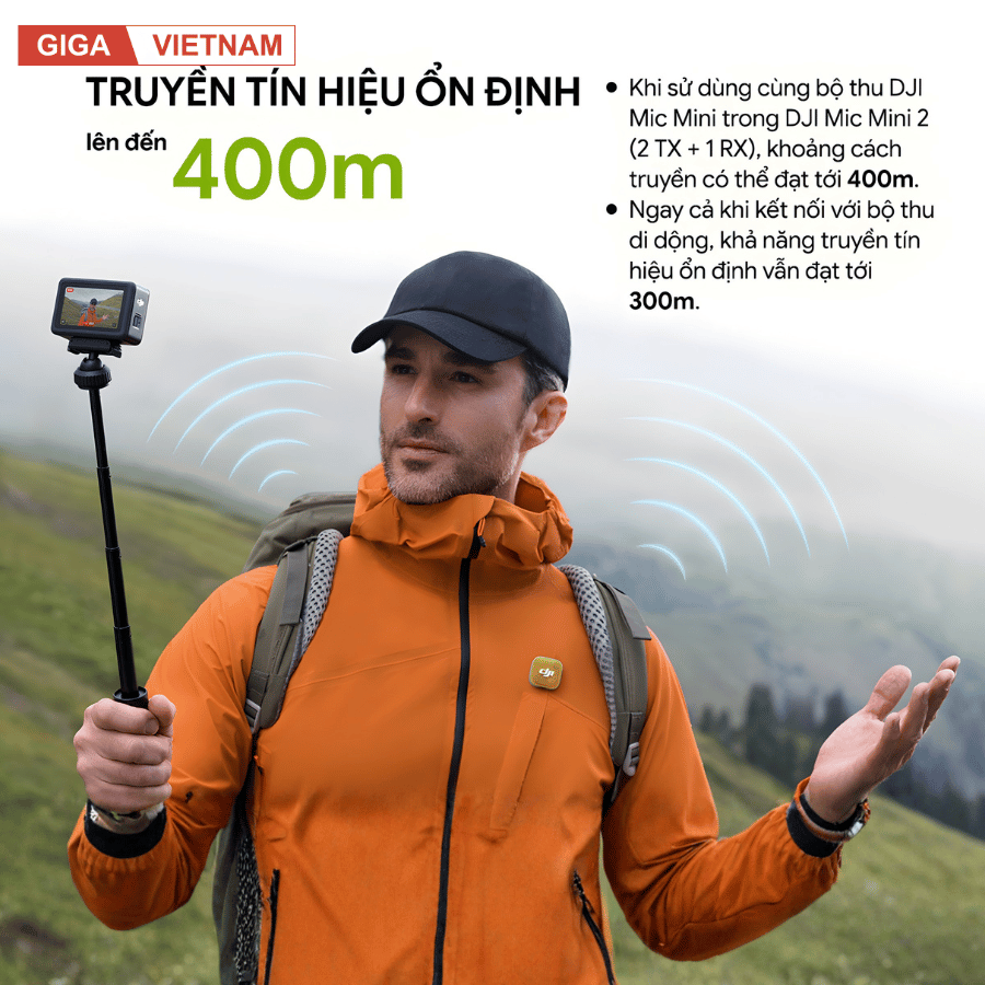 DJI Mic Mini 2 - Micro Thế Hệ Mới 2026 tại Citimall x Giga Việt Nam 026