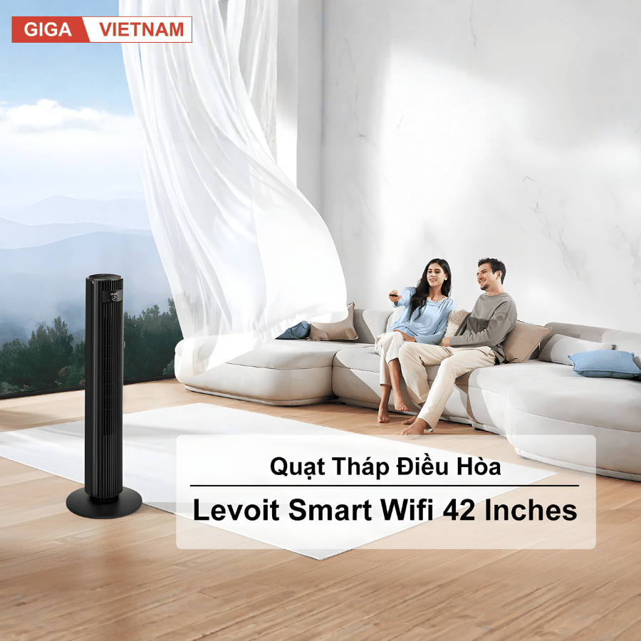 Levoit Smart WiFi 42 inches - Quạt Tháp Điều Hòa 2026 tại citimall x gigavietnam 02