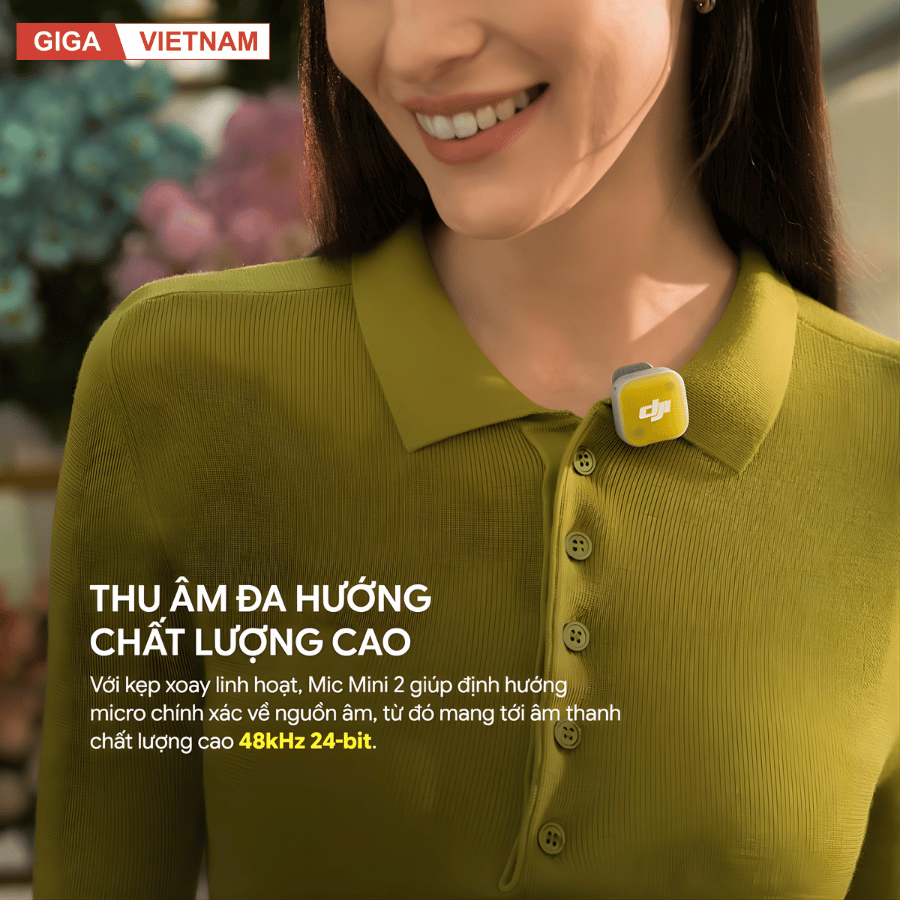 DJI Mic Mini 2 - Micro Thế Hệ Mới 2026 tại Citimall x Giga Việt Nam 014