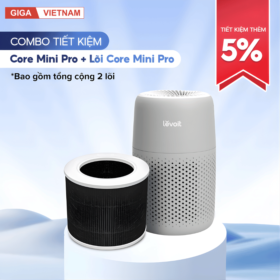 Levoit Core Mini Pro - Máy Lọc Không Khí 2026 tại Giga Việt Nam 09