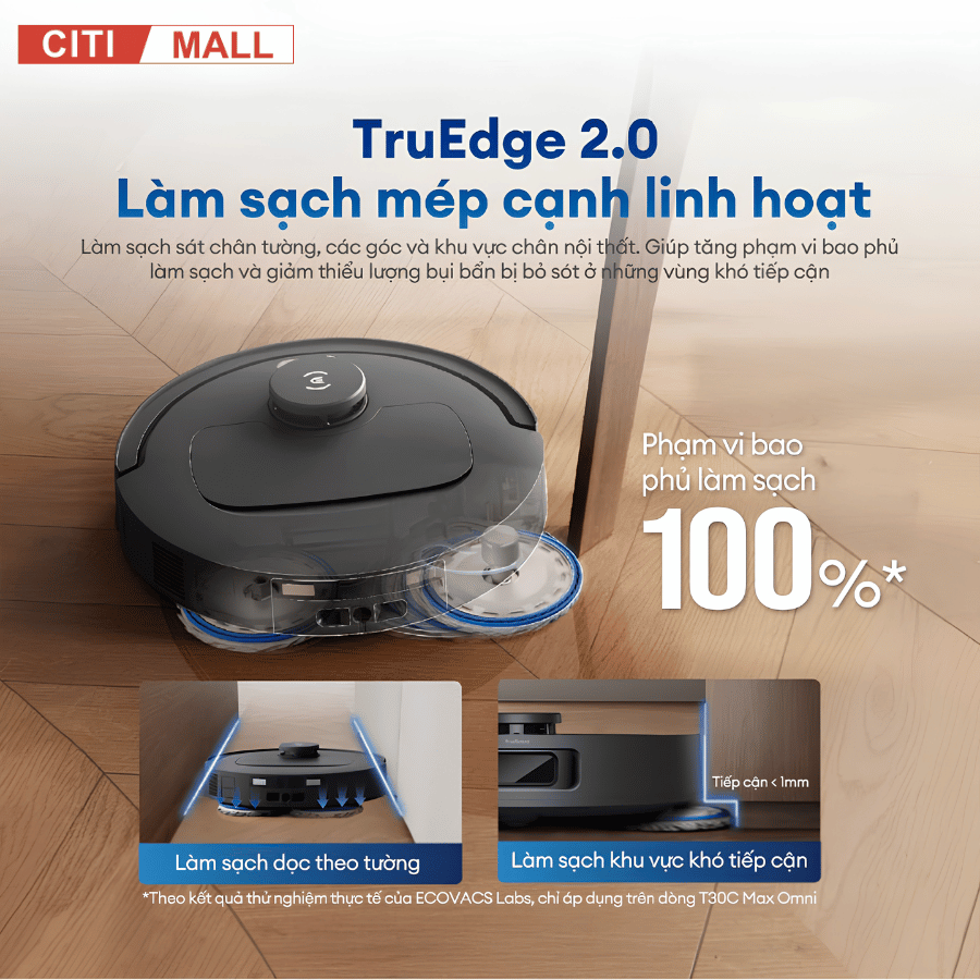 Ecovacs Deebot T30C Max Omni - Robot hút bụi 2026