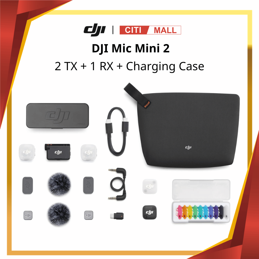 DJI Mic Mini 2 - Micro Thế Hệ Mới 2026 tại Citimall x Giga Việt Nam 04