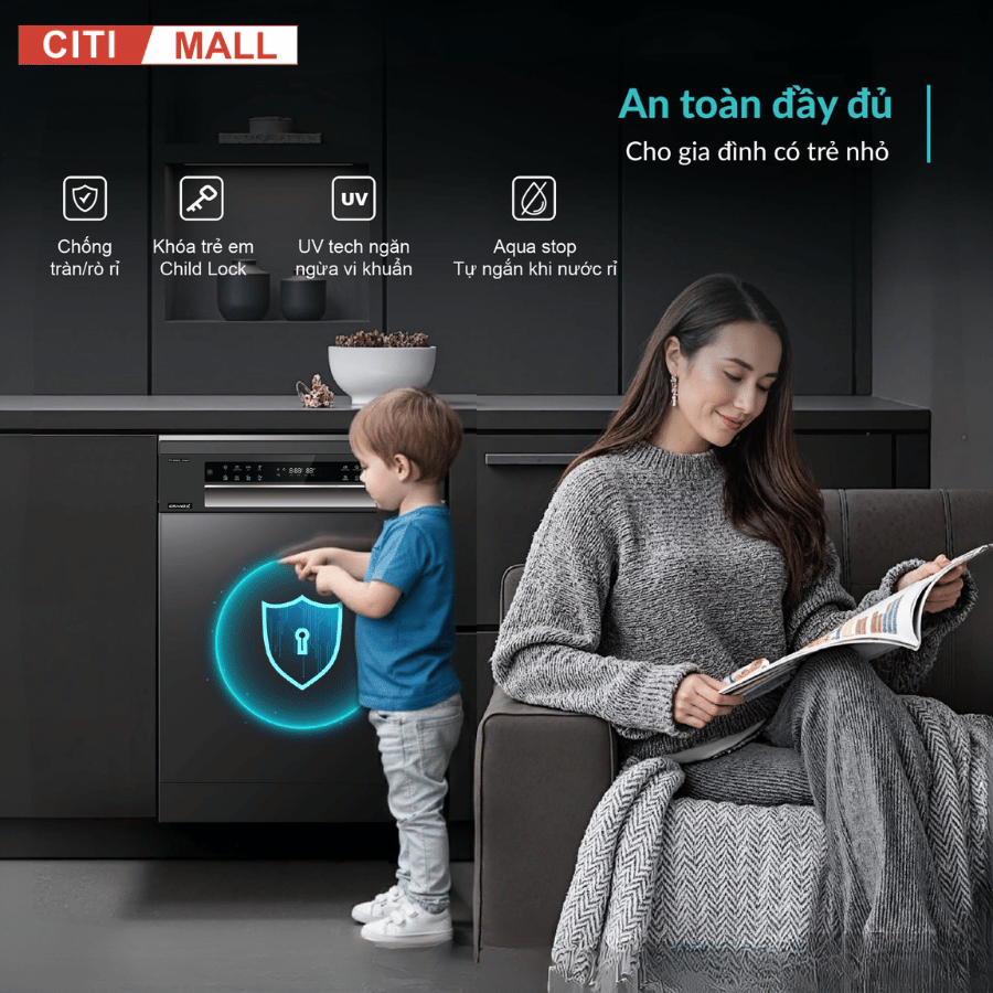 MÁY RỬA BÁT GRANDX SMS7GX86B & SMS7GX86G 2026