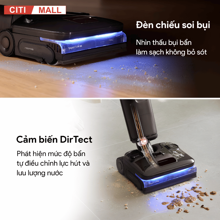 Roborock F25 Ultra Steam Gen 2 - Máy Hút Bụi Lau Sàn 2026 tại Citimall 14
