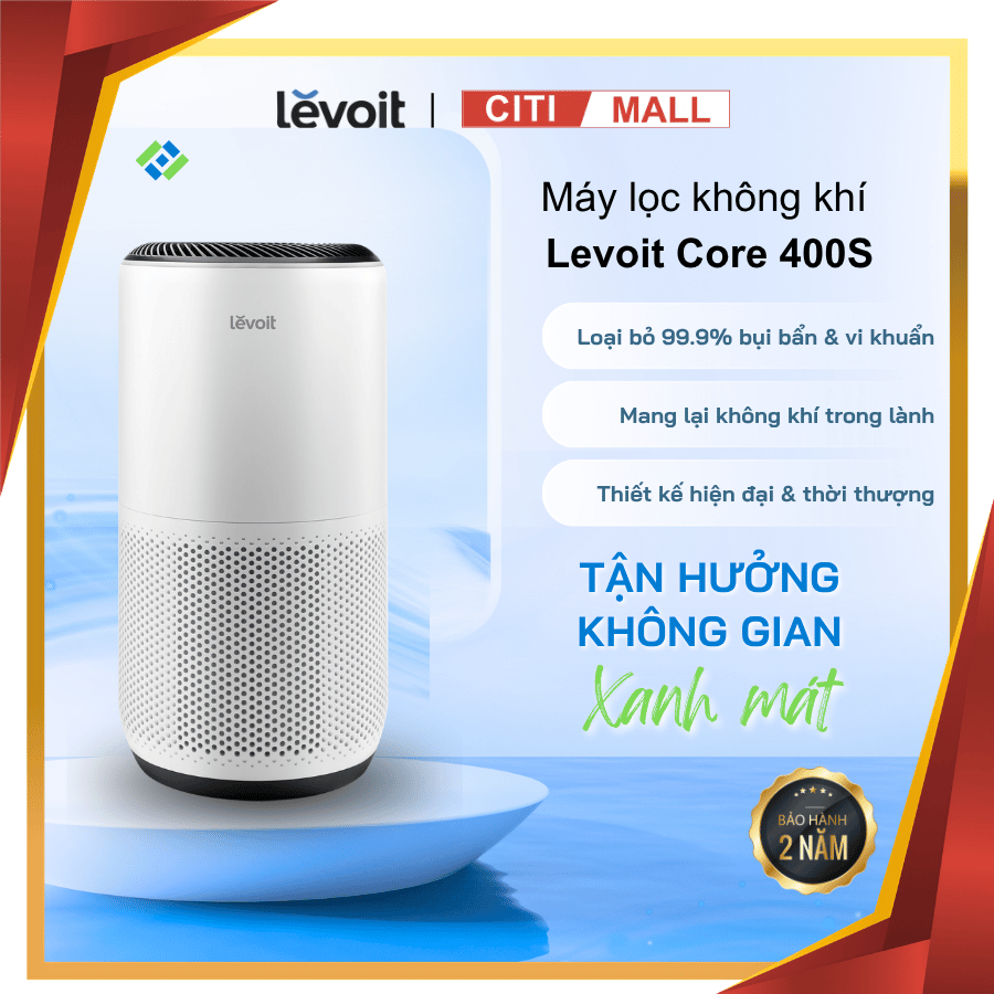 Levoit Core 400S - Máy Lọc Không Khí 2026
