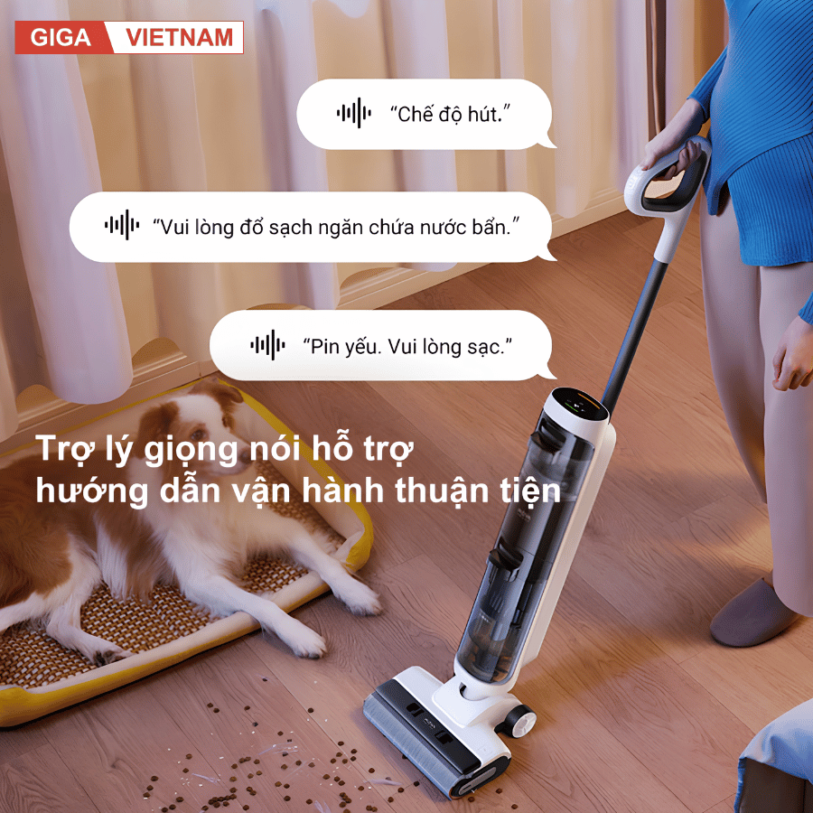 Mova K20 Pro - Máy Hút Bụi Lau Sàn Cầm Tay 2026 tại Giga Việt Nam 13