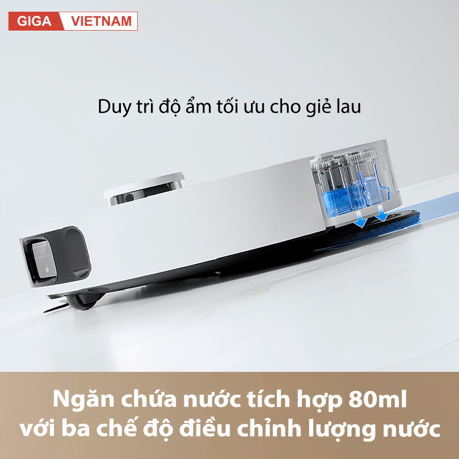 Mova E40 Ultra - Robot Hút Bụi Lau Nhà 2026 tại Giga Việt Nam 10