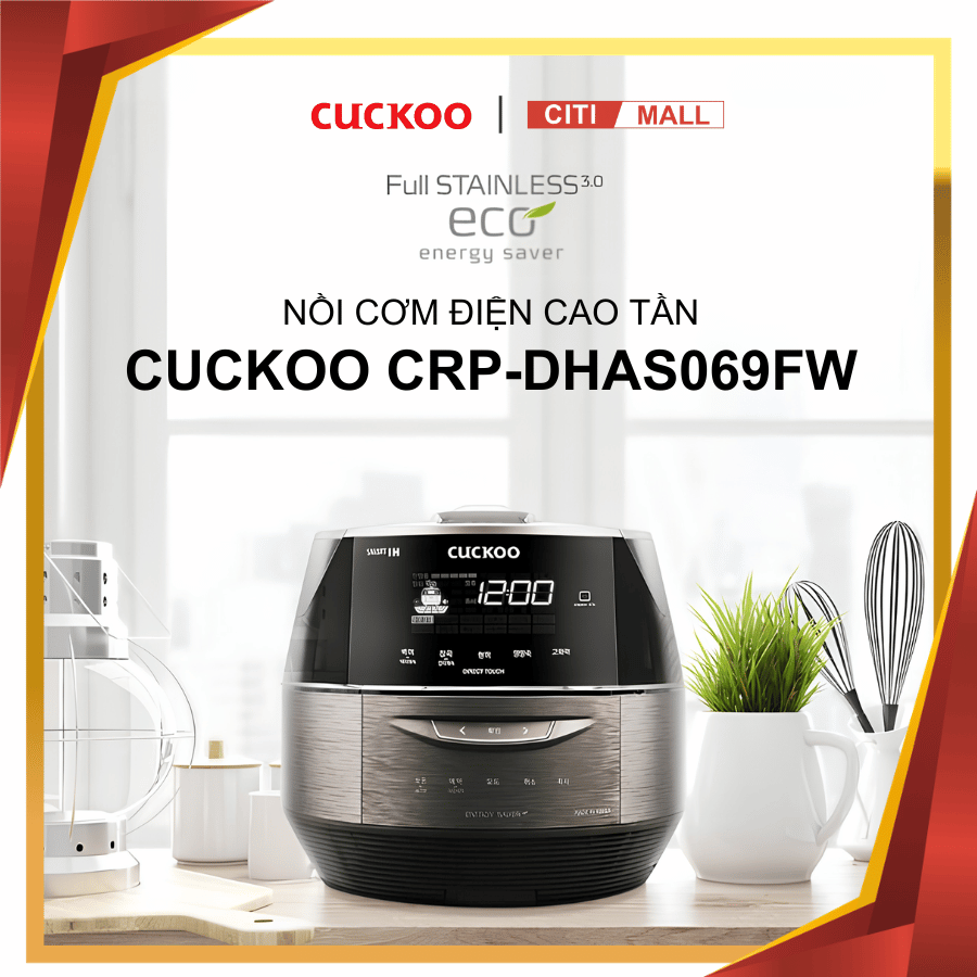 CUCKOO CRP-FHS1010FD - Nồi cơm điện cao tần 2026 tại Citimall 01