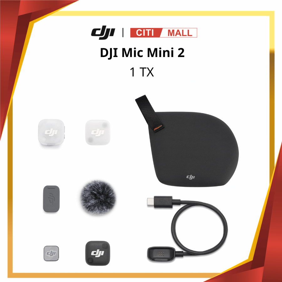 DJI Mic Mini 2 - Micro Thế Hệ Mới 2026 tại Citimall x Giga Việt Nam 02