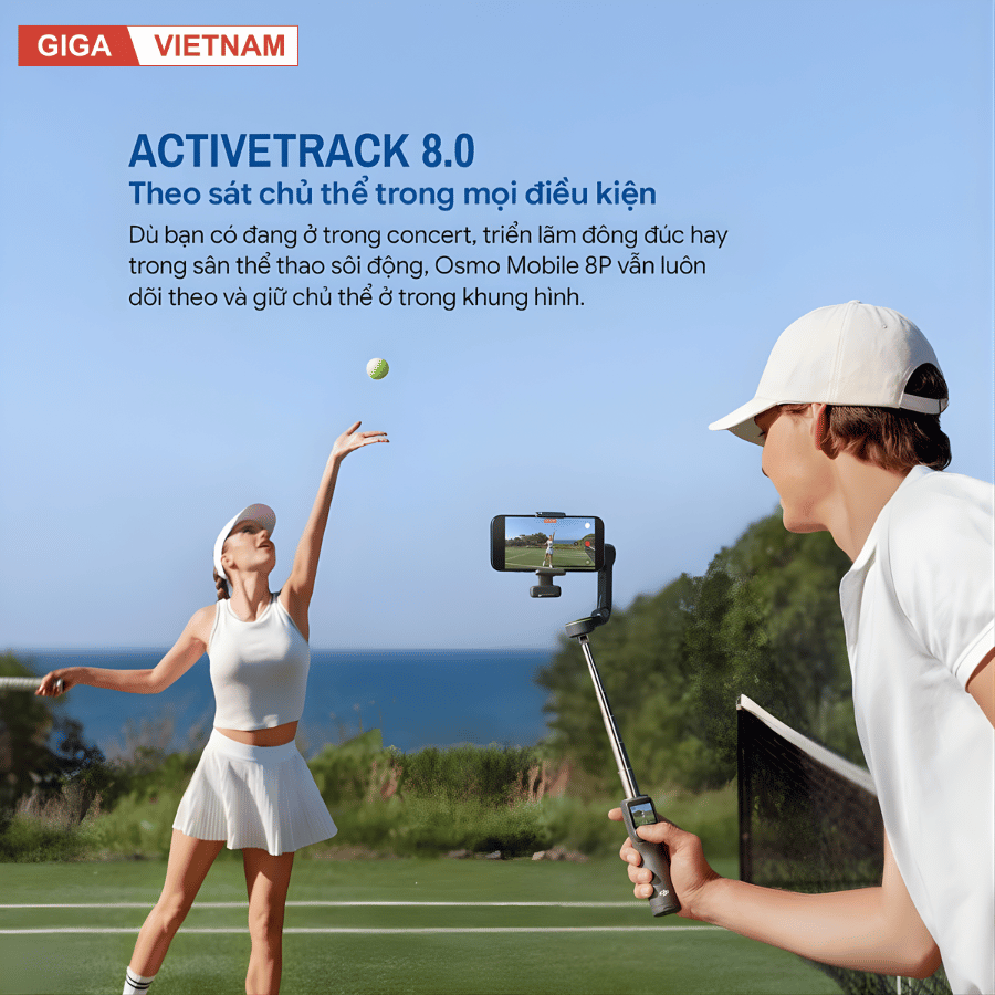 DJI Osmo Mobile 8P - Gimbal Thế Hệ Mới 2026 tại Giga Việt Nam x Citimall 012