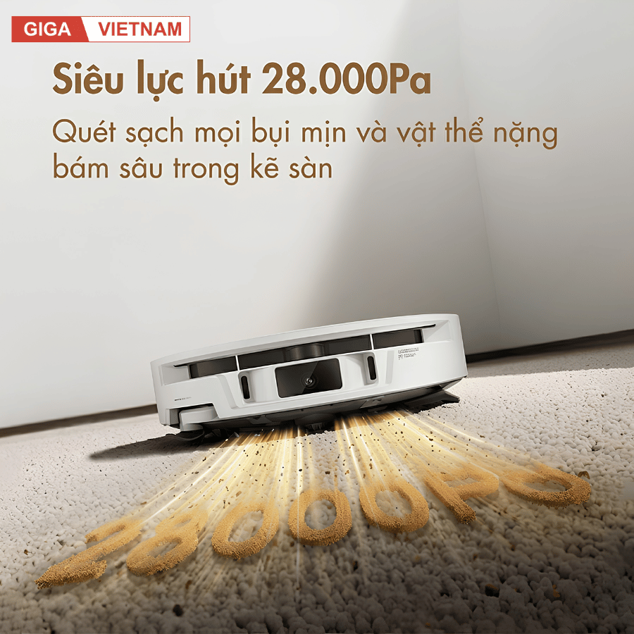 Mova S70 Roller - Robot Hút Bụi Lau Sàn 2026 tại Giga Việt Nam 04